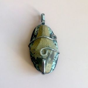 OOAK Multicoloured Stone Pendant